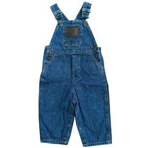 Vintage Carter’s 100% Cotton Denim Overalls Size 18M Excellent Condition